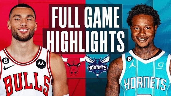 Chicago Bulls vs. Charlotte Hornets Full Game Highlights | Jan 26 | 2022-2023 NBA Season