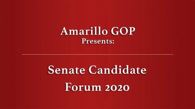 Senate Candidates 2020 Forum