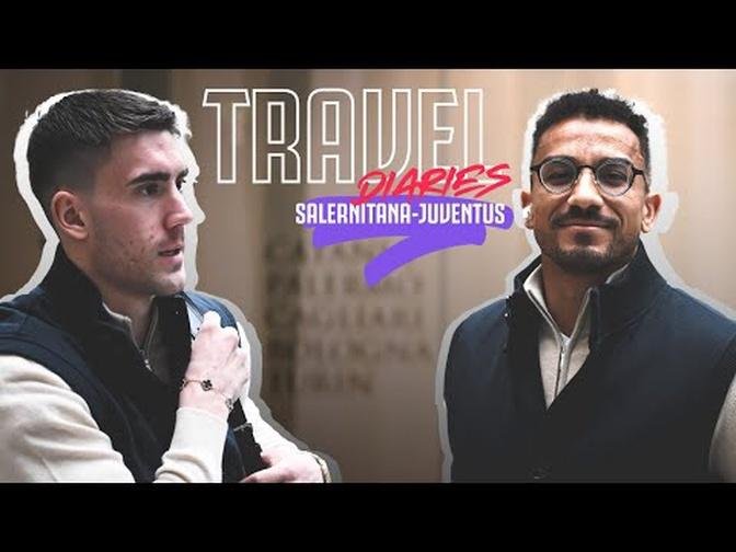 Juventus Travels to Salerno | Vlahovic, Chiesa and more | Travel Diaries