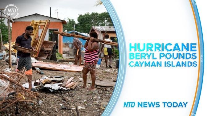 Democratic Governors Support Biden; Hurricane Beryl Batters Cayman Islands; UK Elections Underway