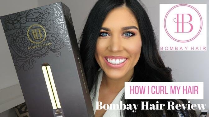 HOW I CURL MY HAIR | BOMBAY GOLD CURLING WAND REVIEW