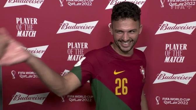 Goncalo Ramos | Budweiser Player of the Match | Portugal v Switzerland