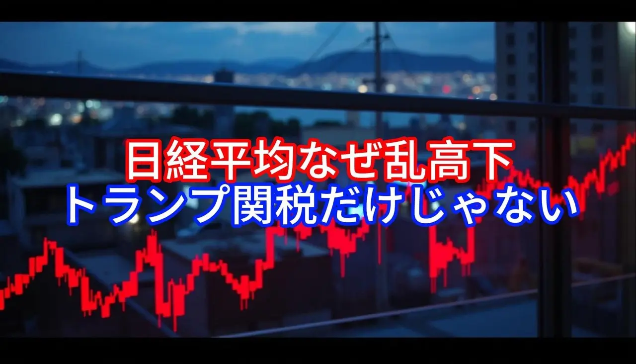 日経平均なぜ乱高下,トランプ関税だけじゃない
