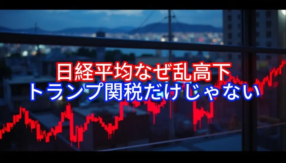 日経平均なぜ乱高下,トランプ関税だけじゃない