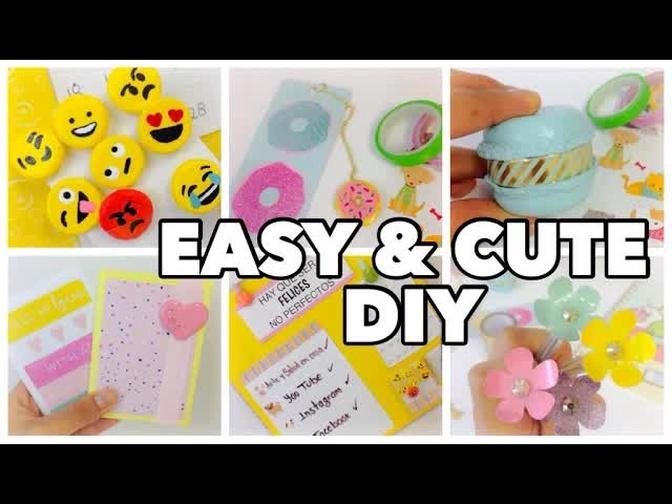 DIY School supplies!6 Easy DIY crafts for back to school