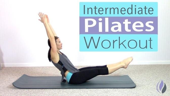 Total Body Workout Intermediate Pilates Mat Class