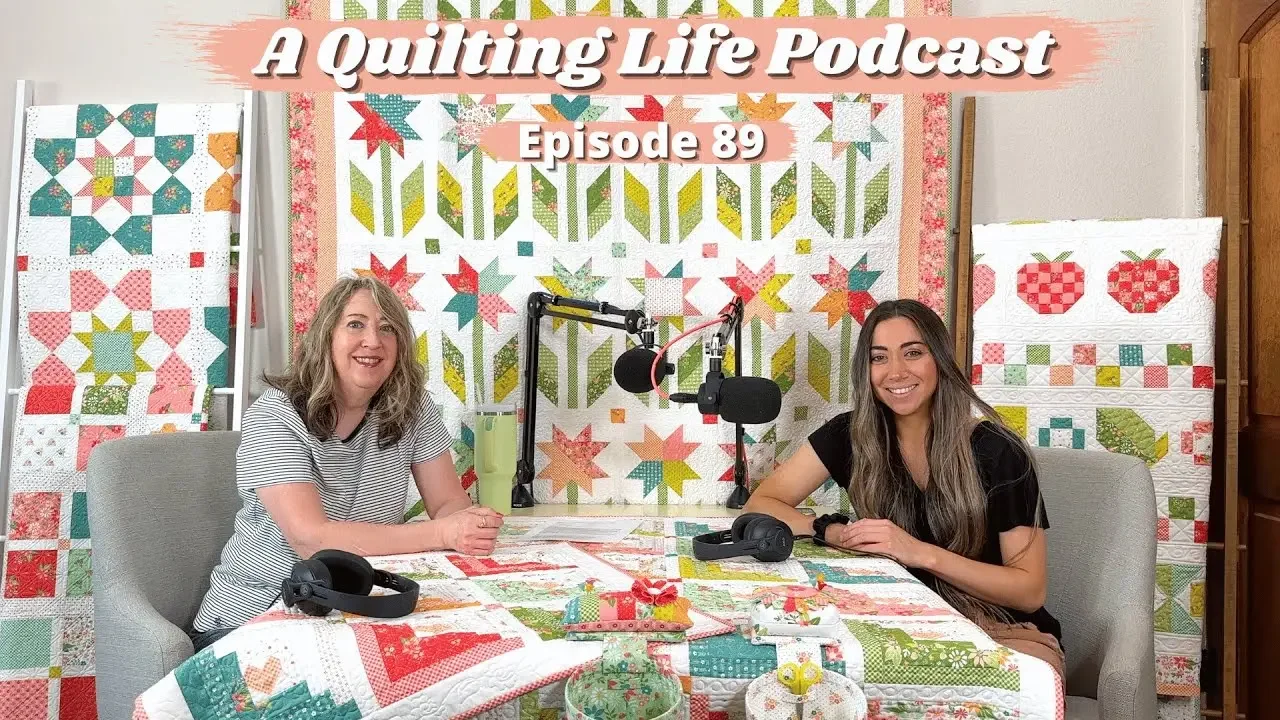 Episode 89: Linen in Quilts, Finding the Right Quilting Chair, and Project Management Strategies