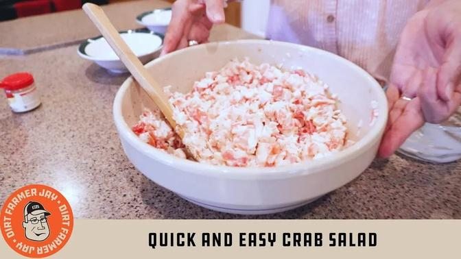 Quick and Easy Crab Salad