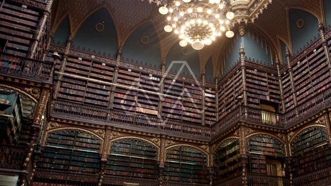 Most Beautiful Library in the World - Royal Portuguese Reading Room