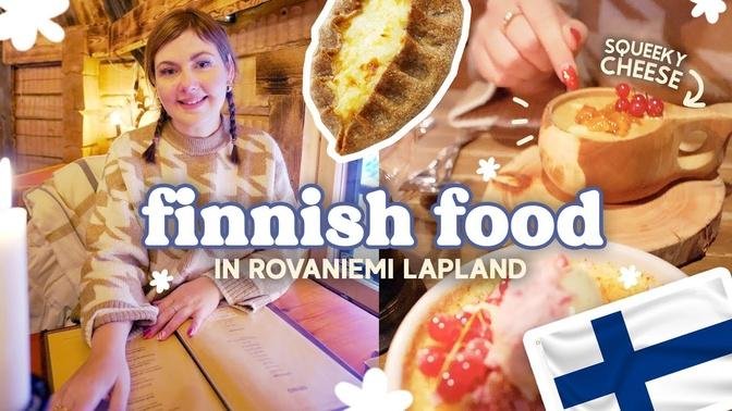 We tried traditional Finnish food in LAPLAND! Rovaniemi Food tour! (First Impressions)