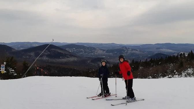 Mont Tremblant skiing - Part 1: travel vlog, and first day on slopes