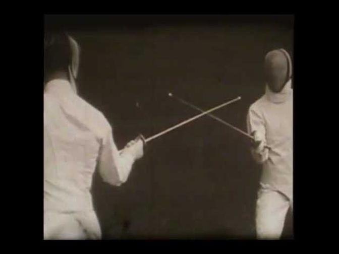 Theory and Practice of Foil Fencing (1930s)