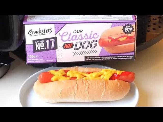 Snacksters Classic HOT DOG | New | ALDI | Food Review