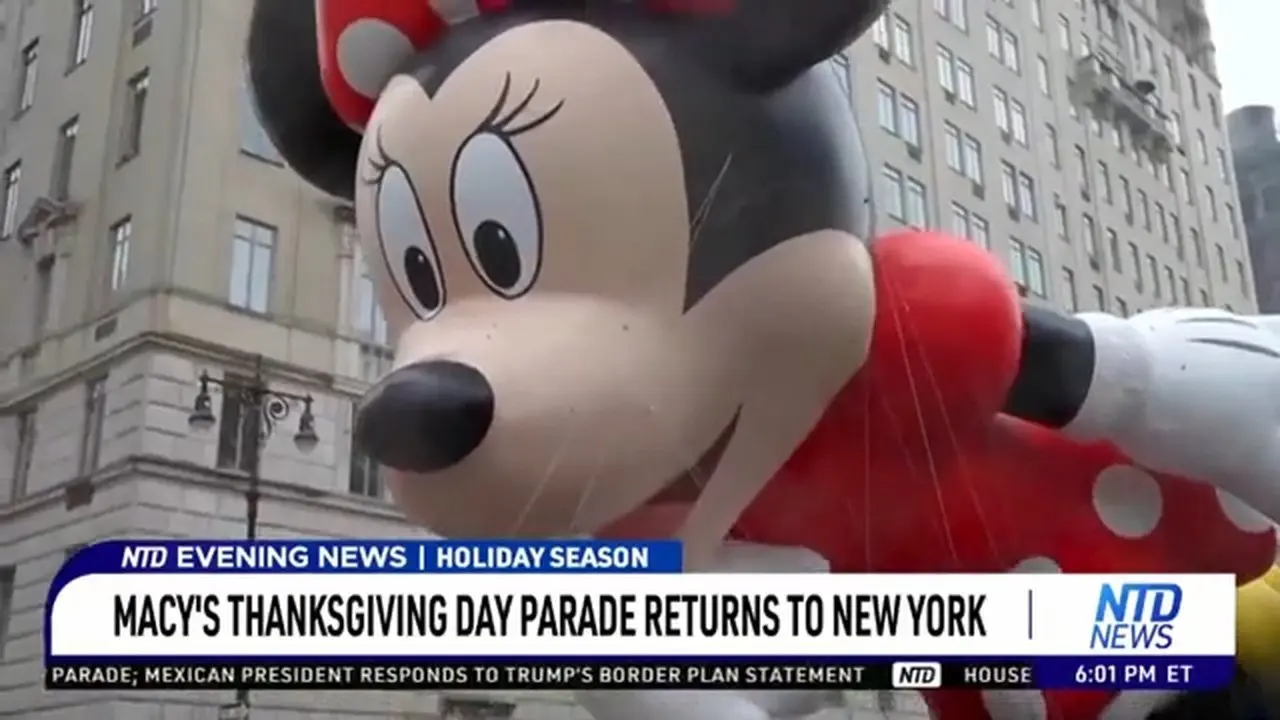 Macy's Thanksgiving Day Parade Returns to New York