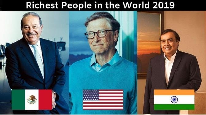20 Richest People in the World and there Net Worth | Updated 2019