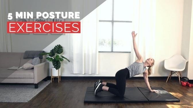 5 Min Posture Exercises to Improve Your Posture