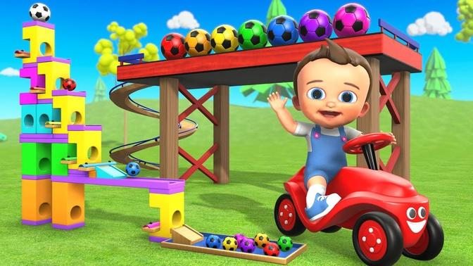 Learning Colors for Children with Little Baby Fun Play Slider Toys 3D Educational Toys Kids Learning