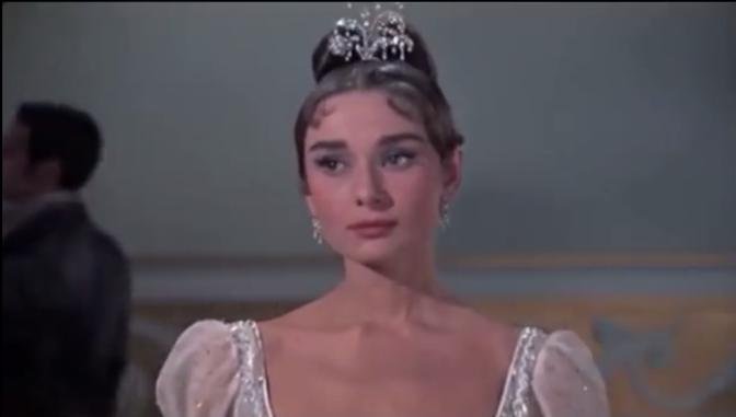 Natasha (Audrey Hepburn) and Andre's First Waltz.mov 