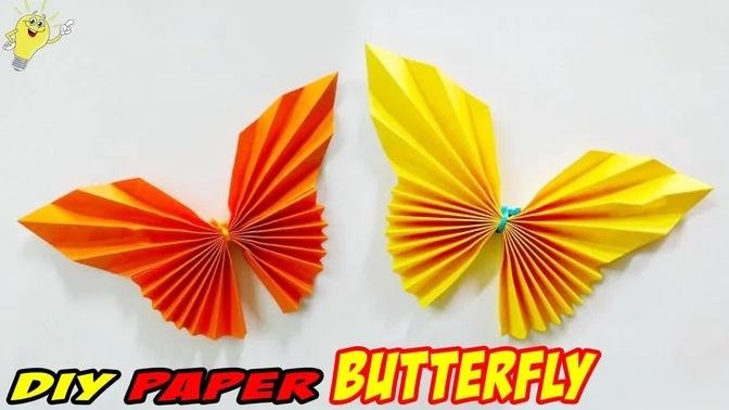 How To Make an Easy Origami Butterfly|DIY Paper Butterfly|Easy Paper Butterfly Origami(Paper Crafts)