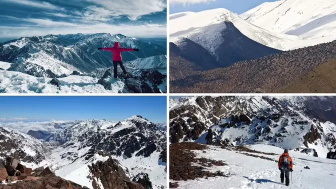 6 Highest Point in Atlas Mountains