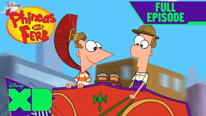 Greece Lightning | S1 E17 | Full Episode | Phineas and Ferb | @disneyxd