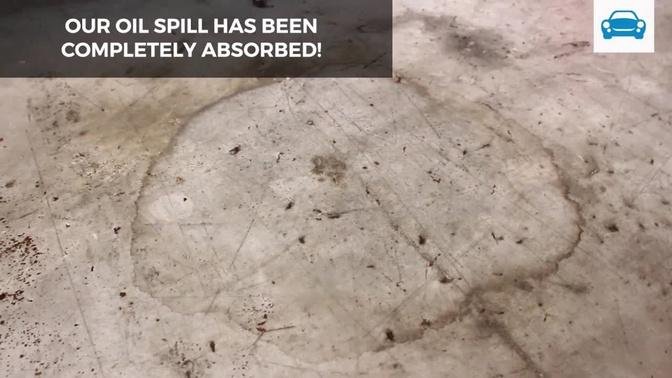 The Organic Oil Spill Kit That Cleans Every Spill - Satisfying Video!