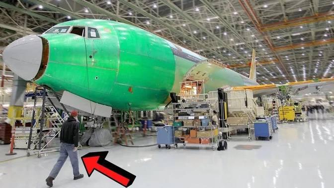 Aircraft Manufacturing ️2023: Plane ASSEMBLY – Factory tour Boeing ...