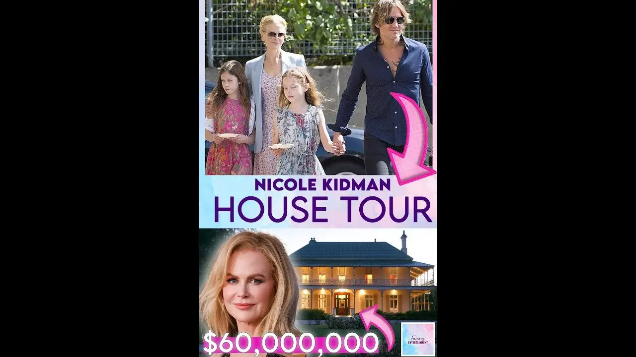 Nicole Kidman & Keith Urban | House Tour 2024 | $282 Million Real Estate Across The Globe #Shorts