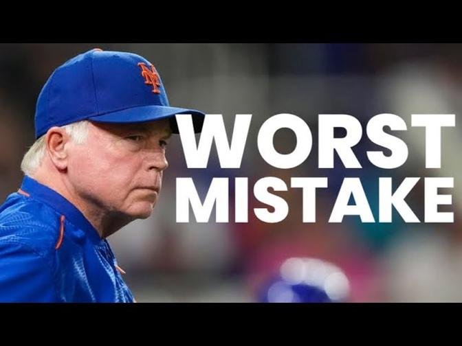 The WORST Mistake In Postseason Baseball That Will Help the Mets.