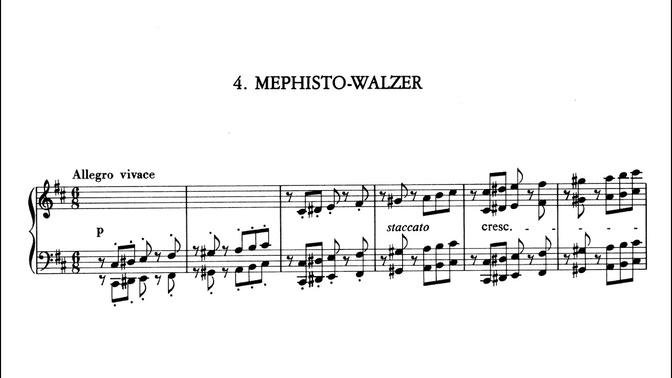 Liszt: Mephisto Waltz No.4, S216b (Andsnes)
