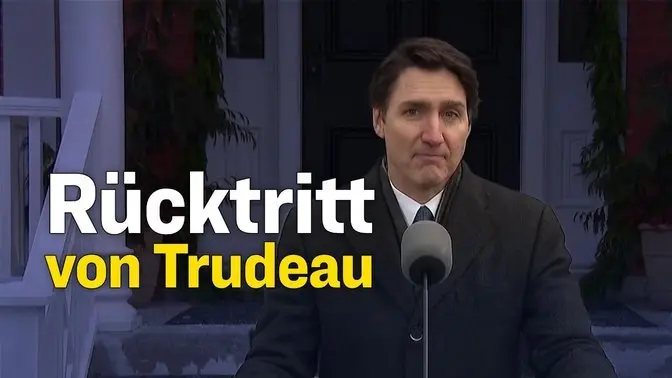 Kanadischer Premierminister Trudeau kündigt Rücktritt an