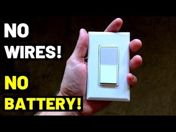 THIS LIGHT SWITCH HAS NO WIRES   BATTERY  See How It Works... Smart Lighting Setup-PROS   CONS 