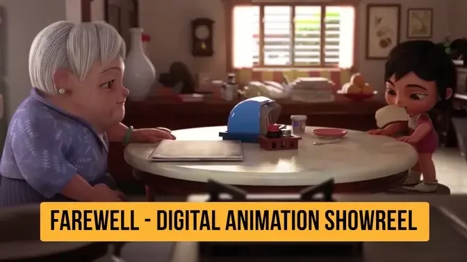 "Farewell" - A Captivating Digital Animation Showreel