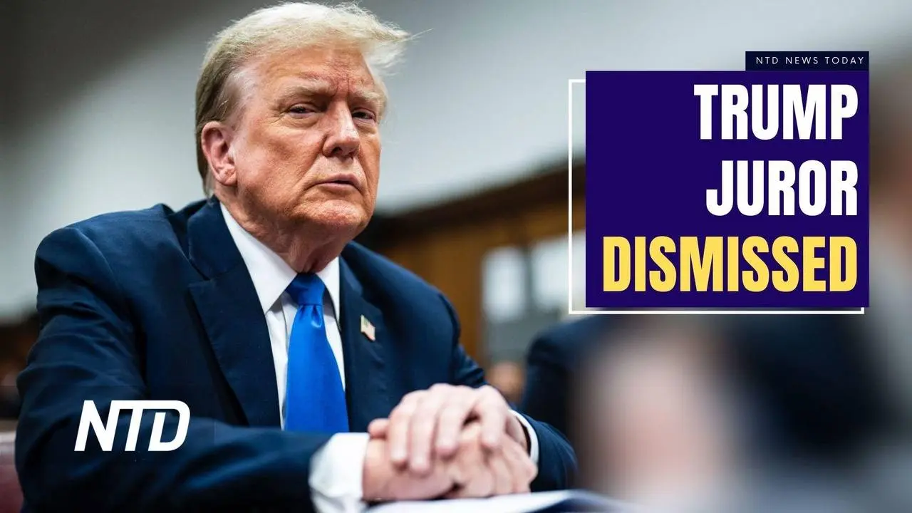 Juror in Trump’s ‘Hush-Money’ Trial Dismissed; Biden Wins Endorsement of Kennedy Family Members