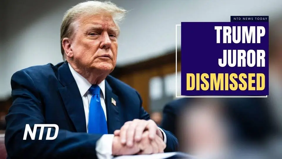 Juror in Trump’s ‘Hush-Money’ Trial Dismissed; Biden Wins Endorsement of Kennedy Family Members