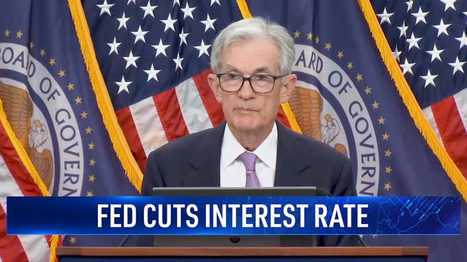 Federal Reserve Cuts Interest Rates by a Quarter-point11 Min.