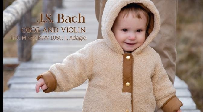 J.S.BACH ♪ Concerto for Oboe and Violin in C Minor, BWV 1060 II. Adagio
