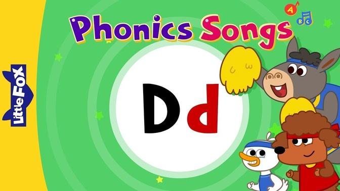 Letter Dd New Phonics Songs Little Fox Animated Songs For Kids | Videos ...