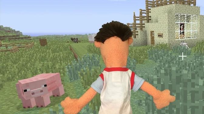 Minecraft with Timmy Uppet