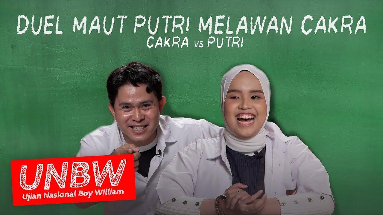 PUTRI ARIANI LAWAN CAKRA KHAN! SIAPA LEBIH PINTAR? | #UNBW