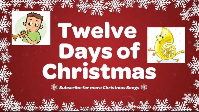 Twelve Days of Christmas - Score for Band Performance