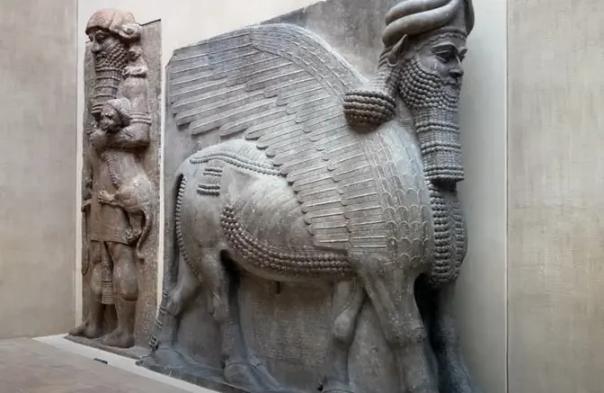 Lamassu from the citadel of Sargon II
