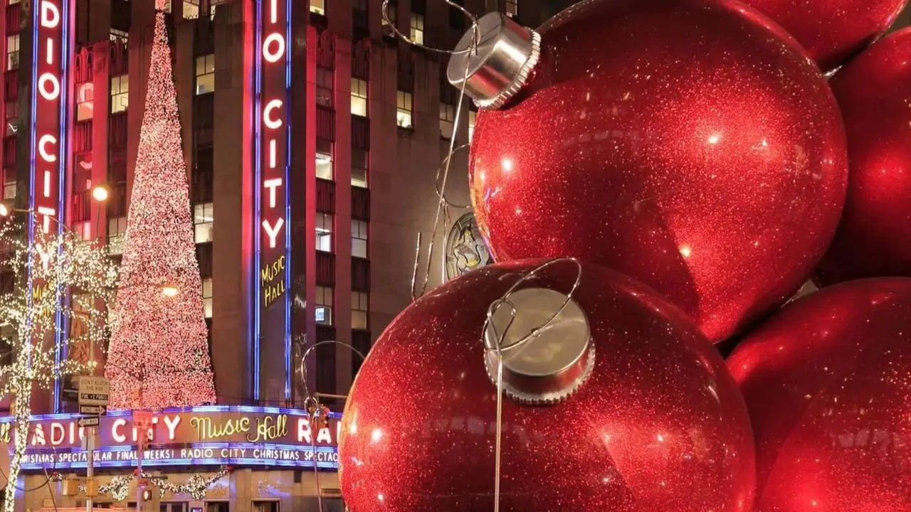 Spectacular winter beauty in New York City 2023 #newyorkfun #christmas #winterbeauty