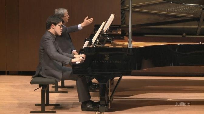 Yuchong Wu- Bach's French Suite No. 5 - Juilliard Murray Perahia Piano ...