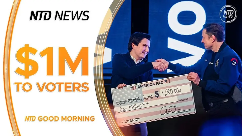 Musk Hands Out $1M Checks to 2 Wisconsin Voters; Trump: Reciprocal Tariffs Will Target All Countries