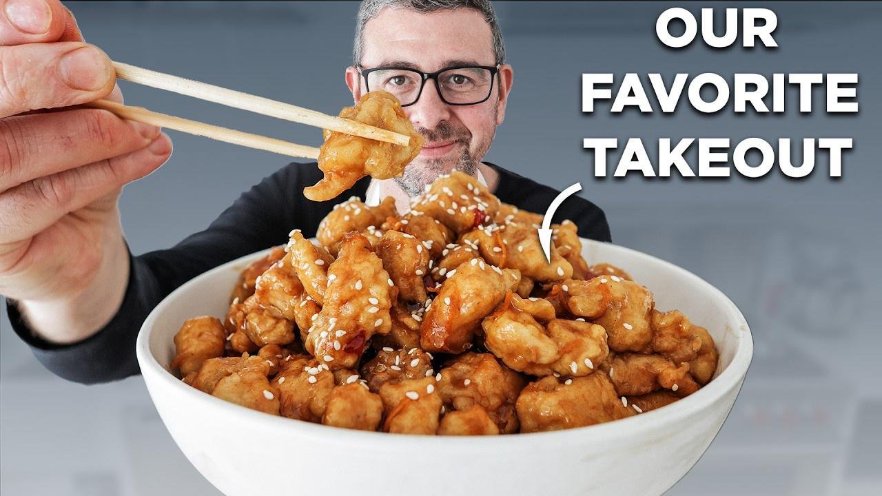 The Homemade Orange Chicken My Family is ADDICTED to Videos Chef