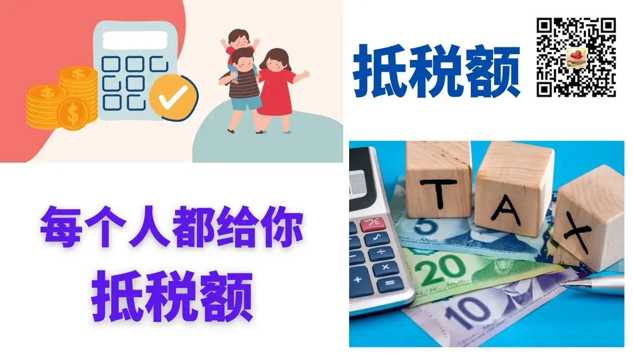 你的大家庭中，每个家庭成员都给你抵税额了，赶快填入税表中：https://youtu.be/ePZFE3s-MV0