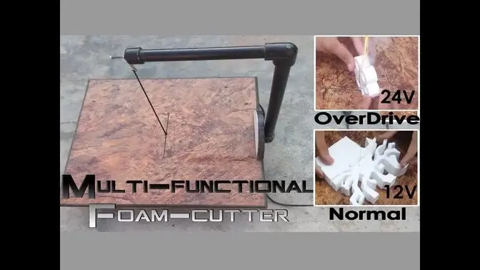 Cách Làm Máy Cắt Xốp || Máy Cắt Polystyrene Đa Năng và Dễ Làm