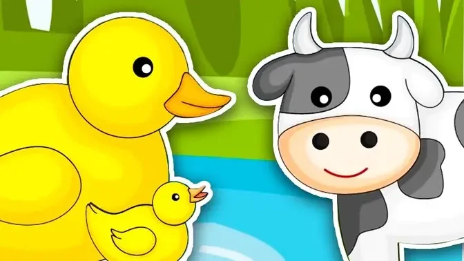 Farm Animal Guessing Games for Toddlers | Puzzles, Games & Sounds of