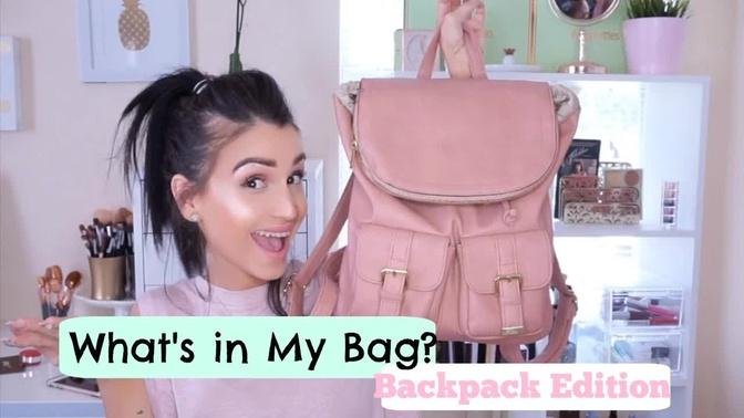 Whats in my Bag? ⎜Backpack Edition